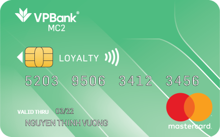 Thẻ tín dụng VPBank Loyalty MC2